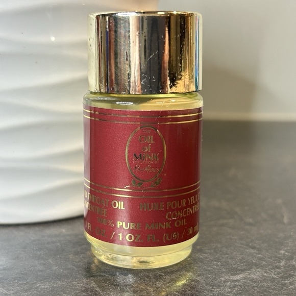 Vintage Rose Marie Oil Of Mink 100% Pure 1 oz Eye & Throat Oil Concentree - Picture 6 of 9